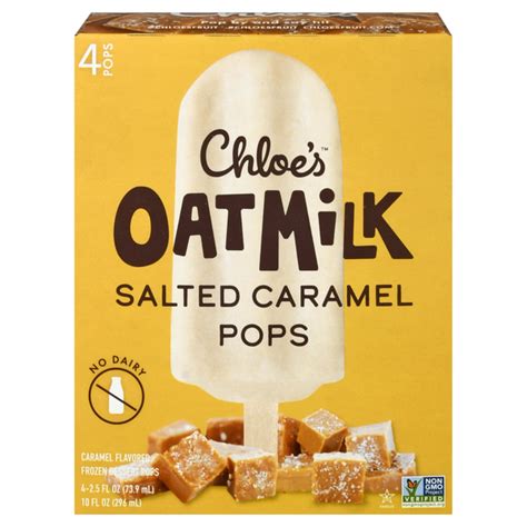 where can i buy chloe's pops|salted caramel oat milk popsicles.